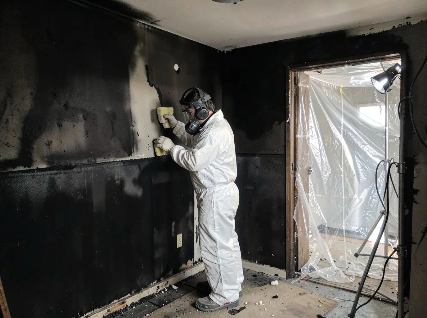 Fire Damage Restoration company in Reading, MI